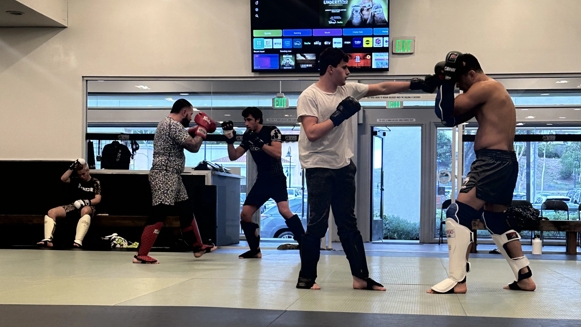 Mixed Martial Arts training at Peaceful Warrior in Dana Point, California